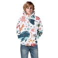 thumbnail image 1 of 3D Printed Hoodies For Boys Girls Kids Sweatshirts Pullover Novelty Cool Winter Clothes With Pockets, 1 of 4
