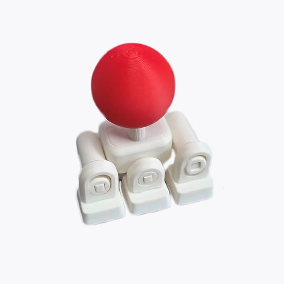 3D Printed Keyboard Joystick,4-Way Directional Key Mod for Mechanical Keyboards,Easy Install Comfortable Ergonomic Arrow Key Controller Enhances Daily Workflow and Gaming Performance
