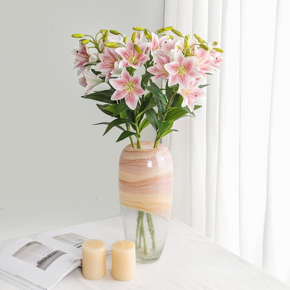 3D Printed Lily Arrangement - Ideal for Photography and Events