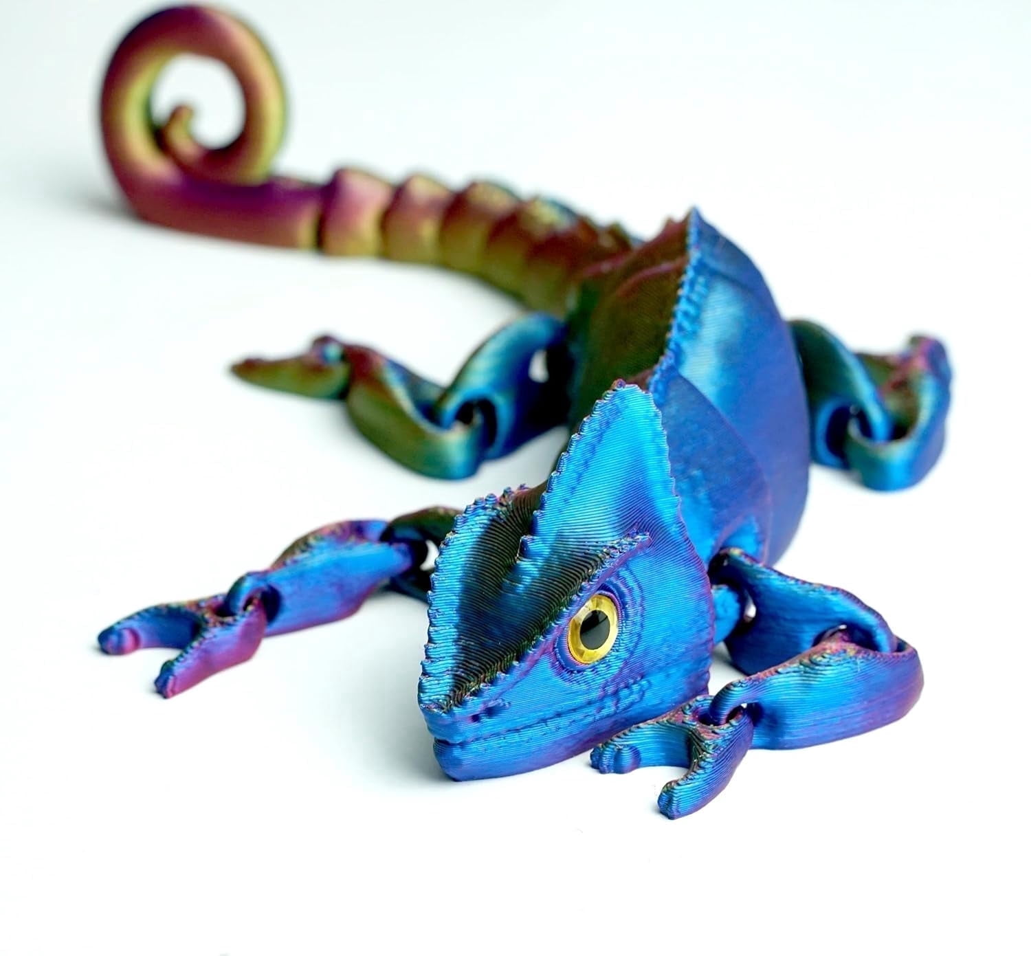 BANPIWOLG, 3D Printed Lizard Model with Eyes, Movable Joints, Festival ...