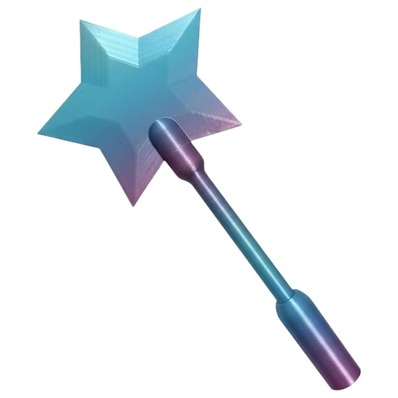 3D Printed Magic Wand,One-Touch Payment,Mohdy Star-Shaped Magic Wand,Contactless Payment Card Holder,Suitable for Shops Cafes Etc,Fun Shopping And Financial Tool,Creative Gift for 2026,Multi-Colors