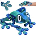 thumbnail image 1 of 3D Printed Magnetic Frog, 8 inch 2026 3D Printed Frog Fridge Magnets, Articulated Frogs Model, Adorable Collectibles for Desk and Fridge Decor, Cute Indoor Home Decorations, 1 of 7