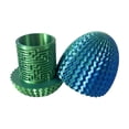 thumbnail image 1 of 3D Printed Maze Puzzle Egg with Hidden Compartment, Reusable Mystery Surprise Box for Adults, Brain Teaser Cryptex for Desk Decor, 1 of 8