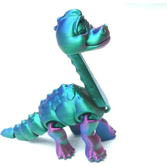 3D Printed Model Brachiosaurus,Flexible Dinosaur Statue,Animals with Movable Joints,Home Office Decor,Interesting Toys for Autism/ADHD,Festival Gifts toco,Fidget Toys, Executive Desk Animals Toy