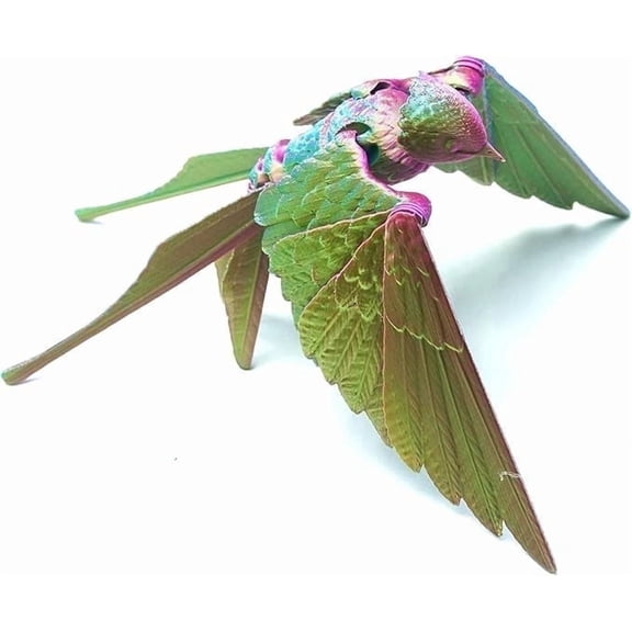 3D Printed Model with Wing Bird,Flexible Swallow Statue,Movable Joints,Home Office Decor,Interesting Toys for Autism/ADHD,Festival Gifts toco,Fidget Toys, Executive Desk Animals Toy