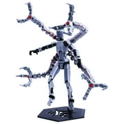 3D Printed Multi-Jointed Movable T13 Lucky Dummy 13 Mobile Robot,Articulated Robot Action Figure with Posable Arms and Claws Perfect for Collectors and Enthusiasts, 6-Inch Model