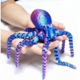 thumbnail image 1 of 3D Printed Octopus,Articulated Models,Flexible Joint Animal Figurines, 3D Printing Stuff Cheap,Stress Relief, Fidget restlessness, ADHD Toys, Surprise Fantasy Gifts (Color) (RB), 1 of 5