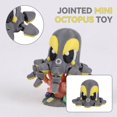 thumbnail image 1 of 3D Printed Octopus Small 3D Printed Animals 1.5 Inch Relaxation Toys Cute Desk Decor for Office Gaming Work Desk Kids Birthday Gift, 1 Pack, 1 of 6