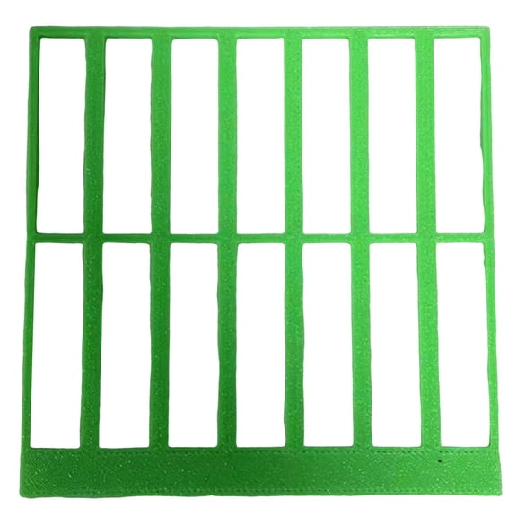 3D Printed Painting Ruler Grid Tool for Home Crafts Precision Grid for Diamond Art Creation, DIY Diamonds Painting Tools for Full Drill or Partial Kits