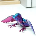 thumbnail image 1 of 3D Printed Parrot Model,Flexible Animals Toy Statue,Bird with Wing,Movable Joints,Home Office Decor,Interesting Toys for Autism/ADHD,Festival Gifts toco,Fidget Toys, Executive Desk Animals Toy, 1 of 6