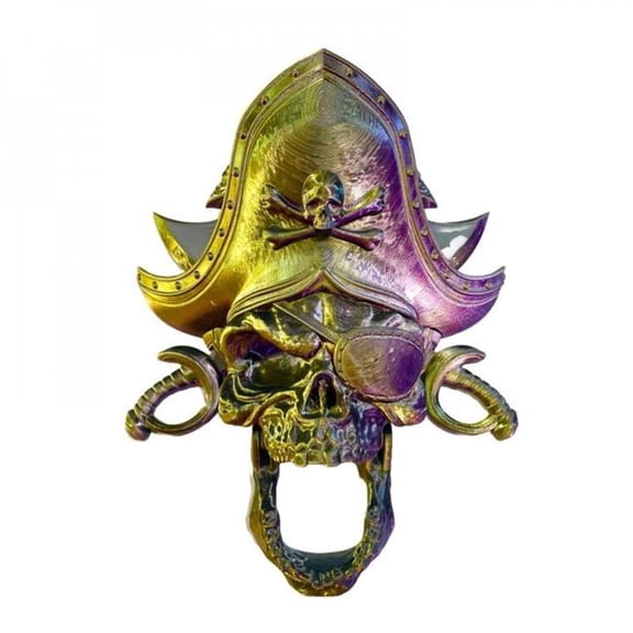 3D Printed Pirate Skull Door Knocker