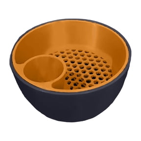 3D Printed Pistachio Bowl - Dual Chamber Snack Dish with Shell Storage - Nut & Serving Bowl for Parties, Candy, Fruits & Snacks