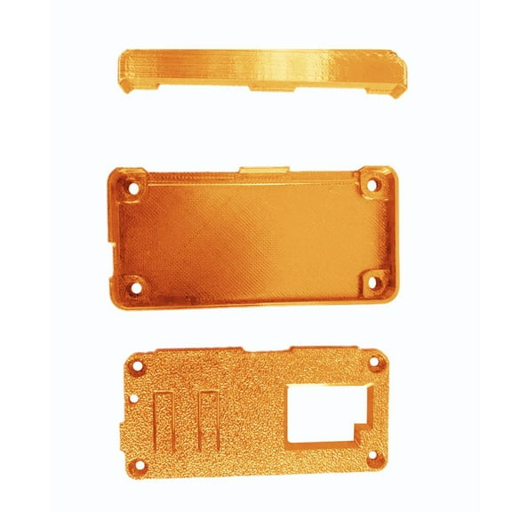 3D Printed Protective Case for Flipper Zero WiFi Module - Anti Scratch Dust Drop Shield With Antenna Access & Pin Cover - Perfect Fit Orange Black White