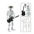 thumbnail image 1 of 3D Printed Rock Skeleton Man Articulated Doll, 3 Colors with Guitar Accessories for Desktop Decor, Stress Relief, Collection, and Easter Gift,3PCS, 1 of 3