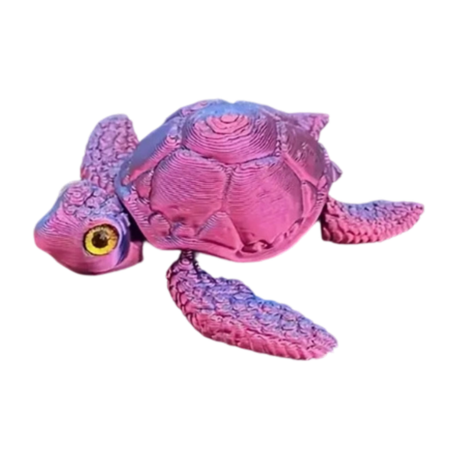 Retractable Turtles 3D Printed Sea Turtle,Flexible Joint Articulated Sea Turtle Fidgets Toy ...