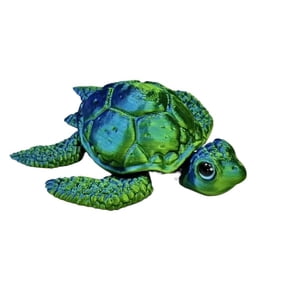 3D Printed Sea Turtle Model With Movable Joints Creative Collection Holiday Gifts Animal figurines Home Desk Decor