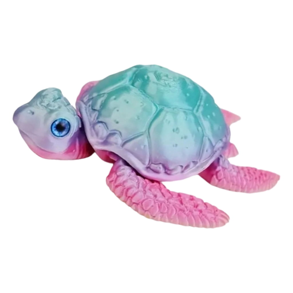 3D Printed Sea Turtles Flexible Joint Articulated Sea Turtles Fidgety ...
