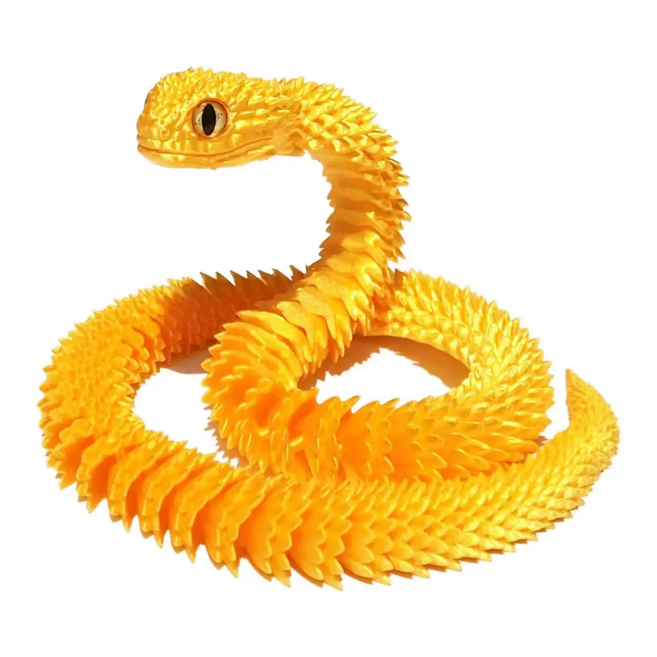 3D Printed Snake Movable Joint Simulation Snake Doll Creative Home ...