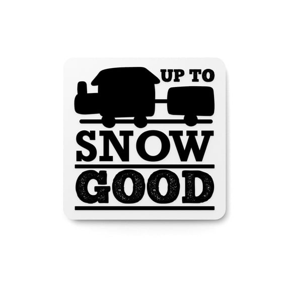 Clever Contraptions 3D Printed SnowGood Winter Wall Art Fun Seasonal Sign for Snow Lovers Lightweight & Eco-Friendly Holiday Decor Cool 3D Printed Design for Home, Office, or Gifting