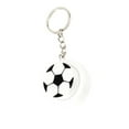 thumbnail image 1 of 3D Printed Sports Button Keychain - 6 Styles Basketball, Soccer, Baseball, Tennis, Rugby, Volleyball - Funny Trendy Decompression Key Ring for Stress Relief - Unique Craftsmanship Key Accessory B, 1 of 5