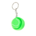 thumbnail image 1 of 3D Printed Sports Button Keychain - 6 Styles Basketball, Soccer, Baseball, Tennis, Rugby, Volleyball - Funny Trendy Decompression Key Ring for Stress Relief - Unique Craftsmanship Key Accessory D, 1 of 5
