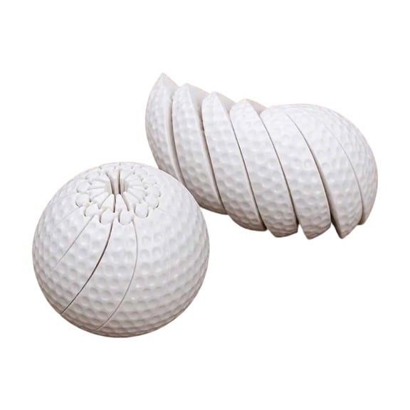 3D Printed Sports Fidget Puzzle Ball for Adults, Handheld Twist Desk Focus Accessory, Portable Stress Relief Tool
