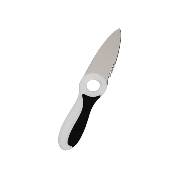 3D Printed Survival Knife Display Piece, Gamer Room Collectible Prop, Lightweight Indoor Decor for Ocean Exploration Enthusiasts (1 Pc)