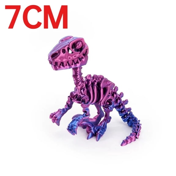 3D Printed T-Rex Dinosaur Model Jointed Movable Realistic Animal Decoration Gift