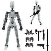 3D Printed T13 Pre-Assembled Figures, Fully Articulated 13-Style Poseable Models, Desk Decoration Gifts for Fans and Adults