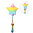 thumbnail image 1 of 3D Printed Tap to Pay Wand, Star Shaped Retractable Credit Card Holder for Contactless Payment, 1 of 9