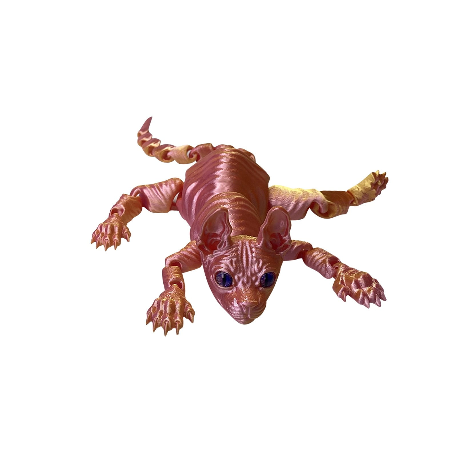 Sphynx Cat/hairless Cat/3d Printed Articulated Flexi Sphinx Cat