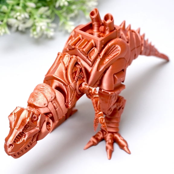 3D Printed Tyrannosaurus rex Fidget Toy Animals variety,Flexible Joint action figures,Articulated lacertid Figurines,Realistic Eyes,Home Office Decor,Festival Gifts for Adults Teens,Cool Stuff