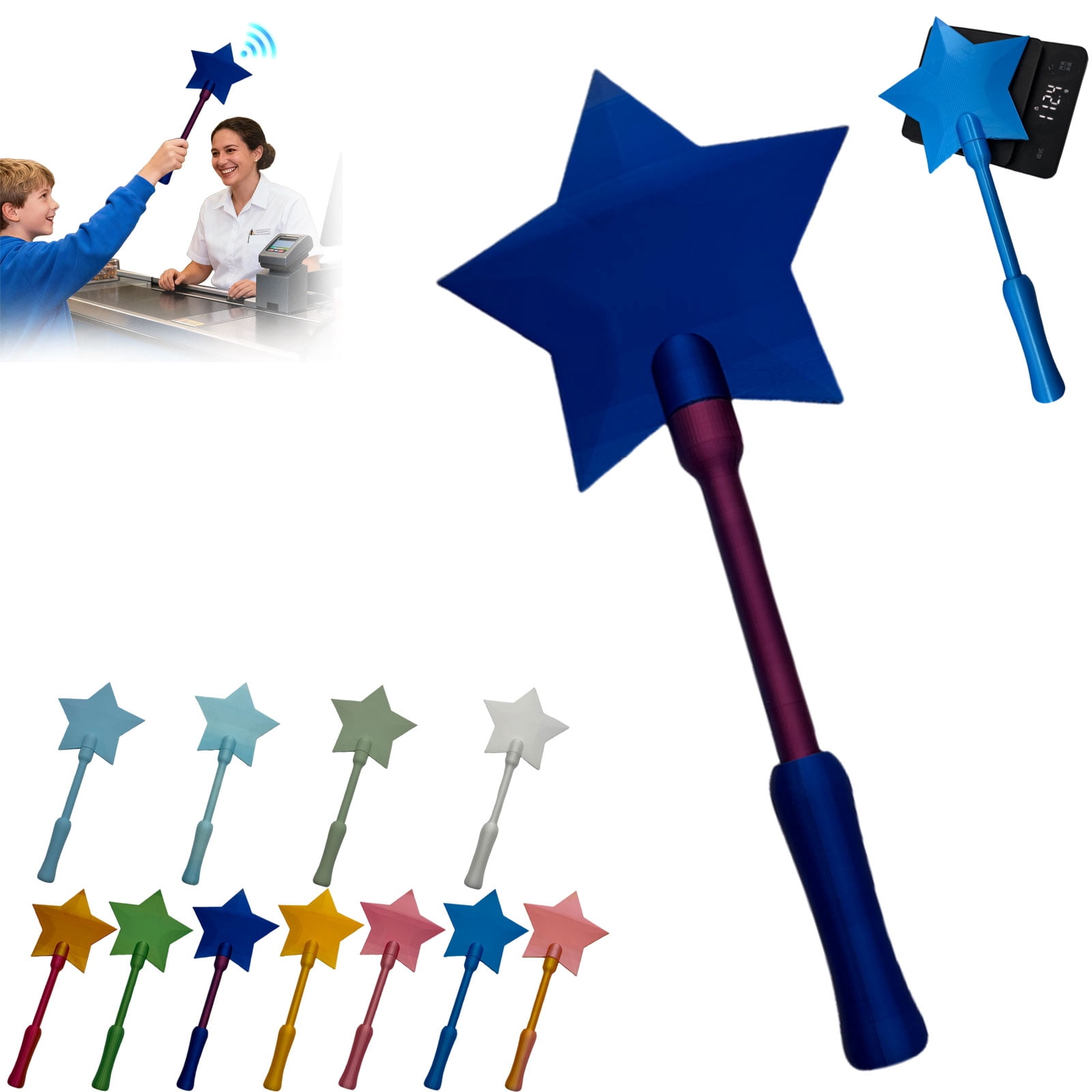3D Printed Wand Tap To Pay Star Magic Taps To Pays Wands Credit Card 3d-printed-wand-tap-to-pay-star-magic-taps-to-pays-wands-credit-card