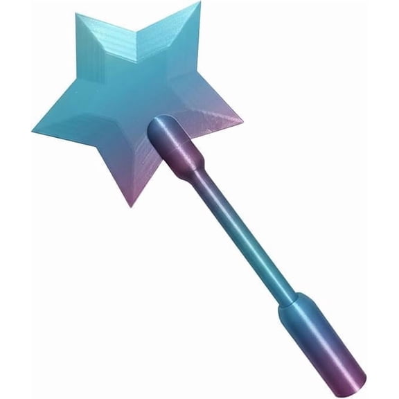 3D Printed Wand Tap to Pay,Tap to Pay Wand,Tap-to-Pay Wand, Credit Card Wand,Magic Star Wand Contactless Payment Card Holder (Blue)