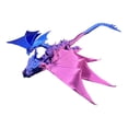 thumbnail image 1 of 3D Printed Winged Dragon Toy Figurines, Flexible And Movable Crystal Animal Models With Dynamic Wing Mechanisms For Home Decoration, Desktop Display Figurines As Collectible, 1 of 2