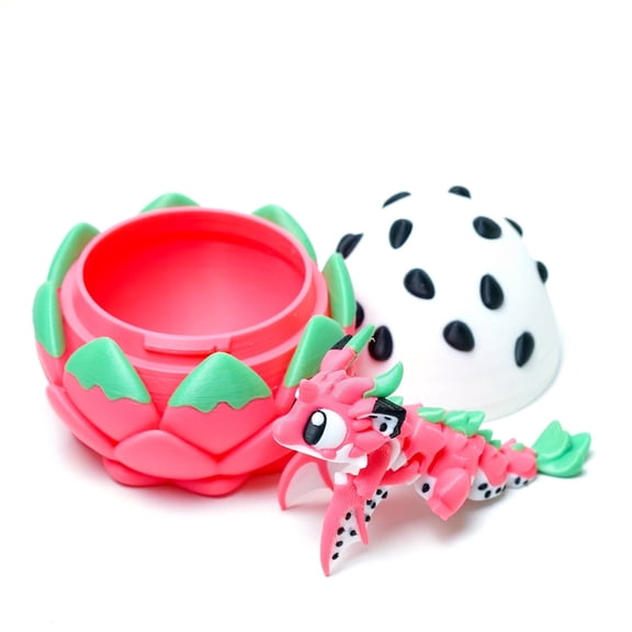 3D Printed dragon egg,Articulated Models,Flexible Joint Animal Figurines, 3D Printing Stuff Cheap,Stress Relief, Fidget restlessness, ADHD Toys, Surprise Fantasy Gifts