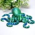 thumbnail image 1 of 3D Printed octopus,Flexible Joint Animal lacertid Figurines,Realistic Eyes, Home Office Decor,Fidget Toy for Adults Teens Boy Festival Gifts, 1 of 10