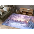 thumbnail image 1 of 3D Printeds Rugs, Snow View Rug, Snow Landscape Rug, Modern Rug, Entryway Rug, View Rug, Corridor Rugs, Snow Rugs, Stair Rugs, Thick Rug, 3.3'x5' - 100x150 cm, 1 of 8
