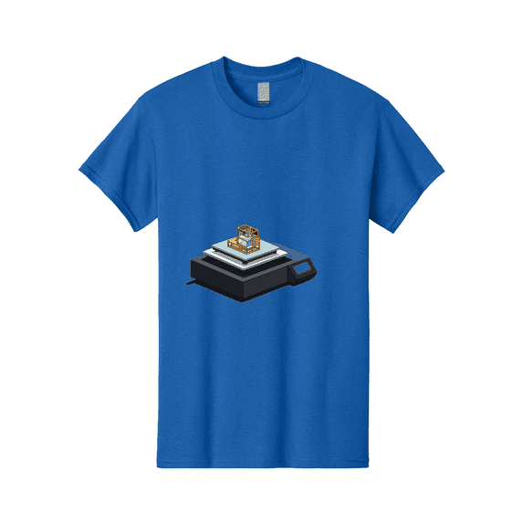 3D-Printer-19 Mens Graphic Tee, 100% Cotton, Casual Summer Wear BAA012