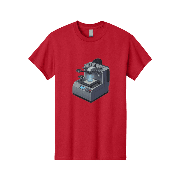 3D-Printer-20 Mens Graphic Tee, 100% Cotton, Casual Summer Wear BAA014
