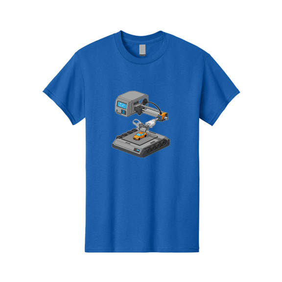 3D-Printer-22 Mens Graphic Tee, 100% Cotton, Casual Summer Wear BAA016