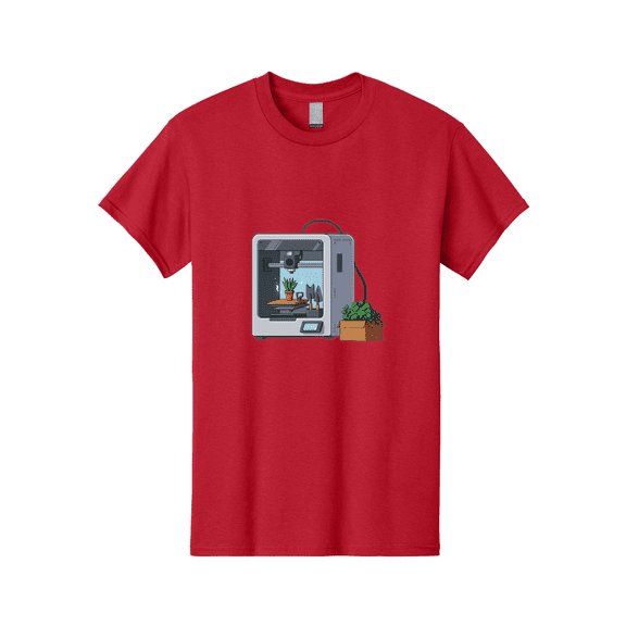 3D-Printer-23 Mens Graphic Tee, 100% Cotton, Casual Summer Wear BAA017