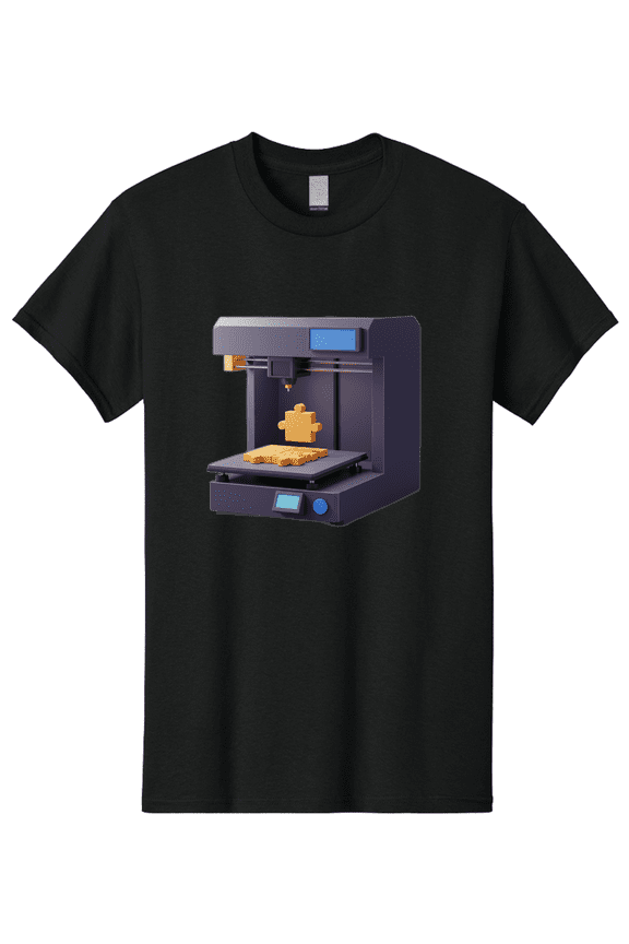 3D-Printer-30 Mens Graphic Tee, 100% Cotton, Casual Summer Wear BAA025