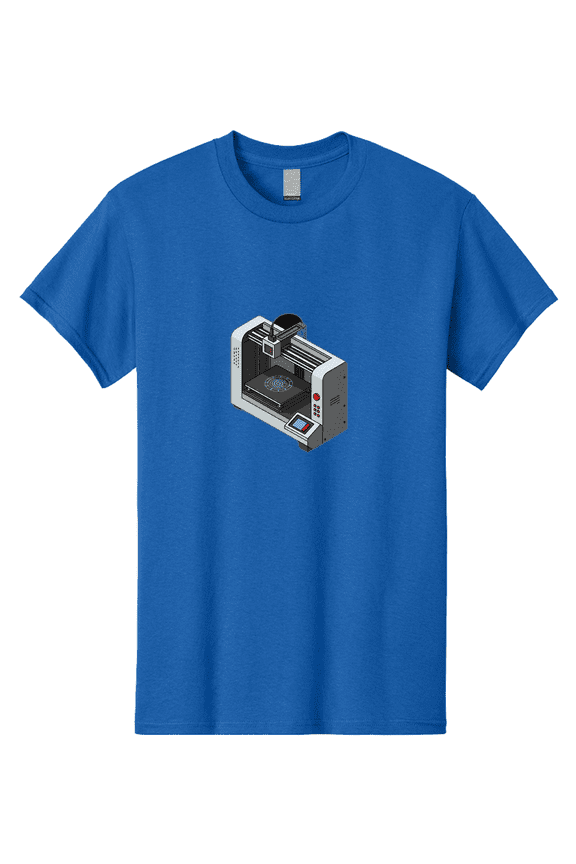 3D-Printer-33 Mens Graphic Tee, 100% Cotton, Casual Summer Wear BAA028