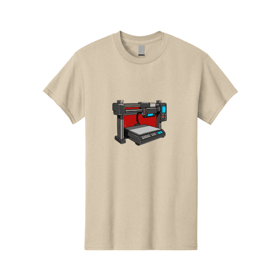 3D-Printer-34 Mens Graphic Tee, 100% Cotton, Casual Summer Wear BAA029