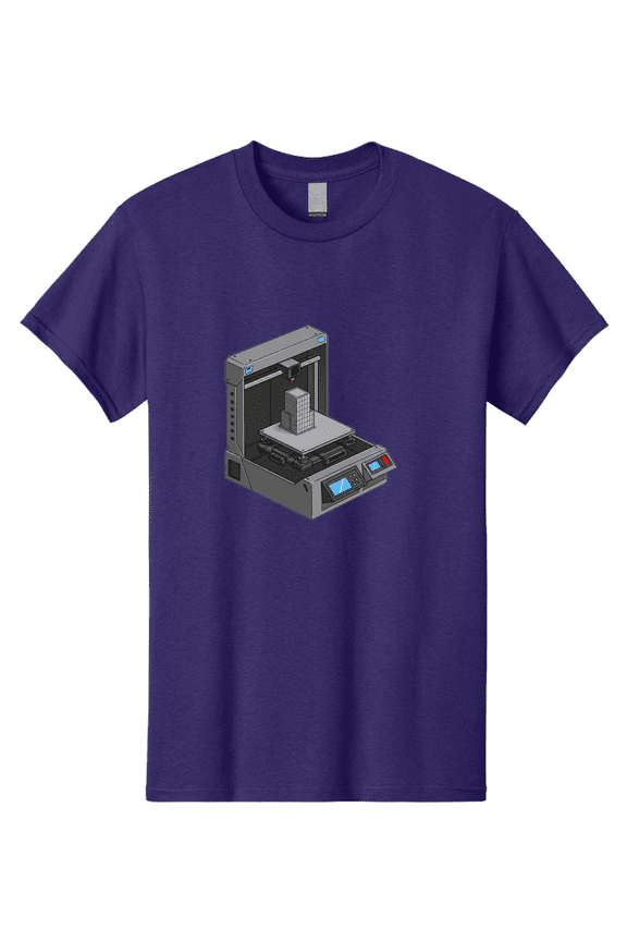 3D-Printer-36 Mens Graphic Tee, 100% Cotton, Casual Summer Wear BAA031