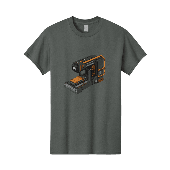 3D-Printer-38 Mens Graphic Tee, 100% Cotton, Casual Summer Wear BAA033