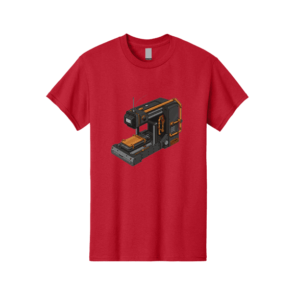 3D-Printer-38 Mens Graphic Tee, 100% Cotton, Casual Summer Wear BAA033