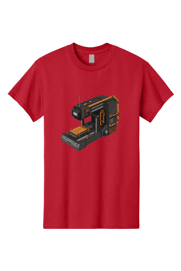 3D-Printer-38 Mens Graphic Tee, 100% Cotton, Casual Summer Wear BAA033