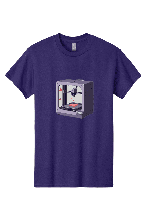 3D-Printer-6 Mens Graphic Tee, 100% Cotton, Casual Summer Wear BAA040